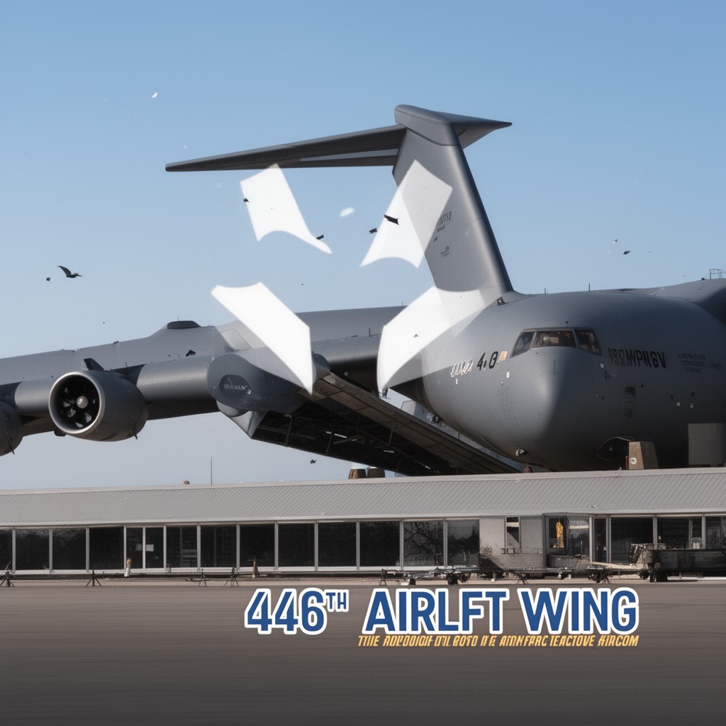 AI-generated illustration of 446th Airlift Wing