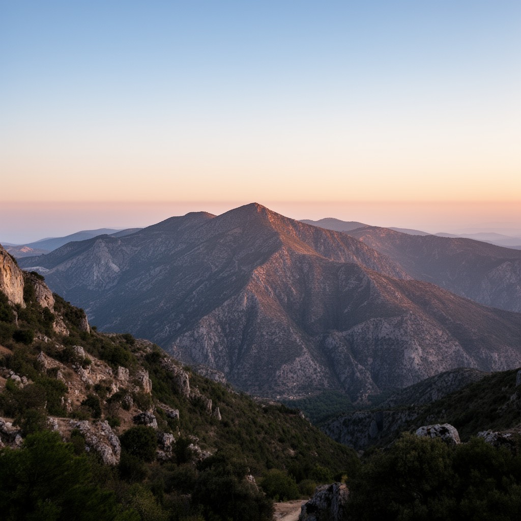AI-generated illustration of Madonie