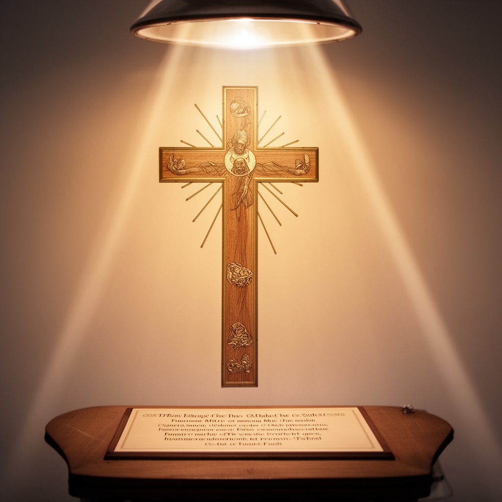 AI-generated illustration of The Light of Faith
