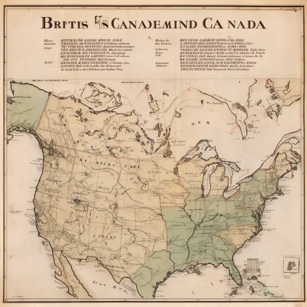 AI-generated illustration of British Canada