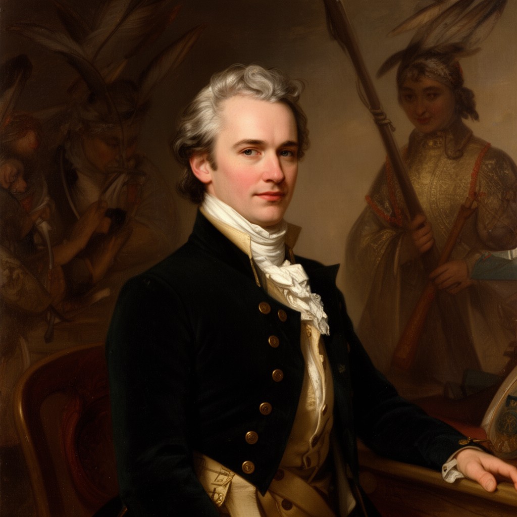 AI-generated illustration of Josiah Harmar