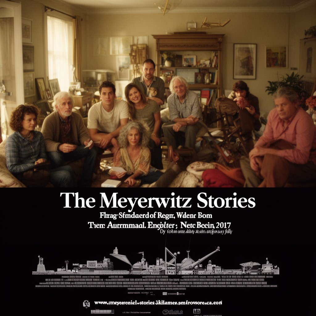 AI-generated illustration of The Meyerowitz Stories