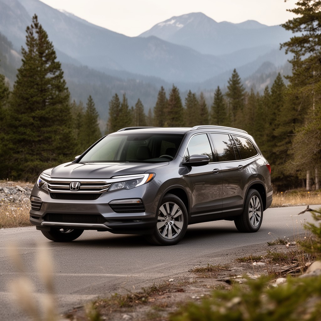 AI-generated illustration of Honda Pilot