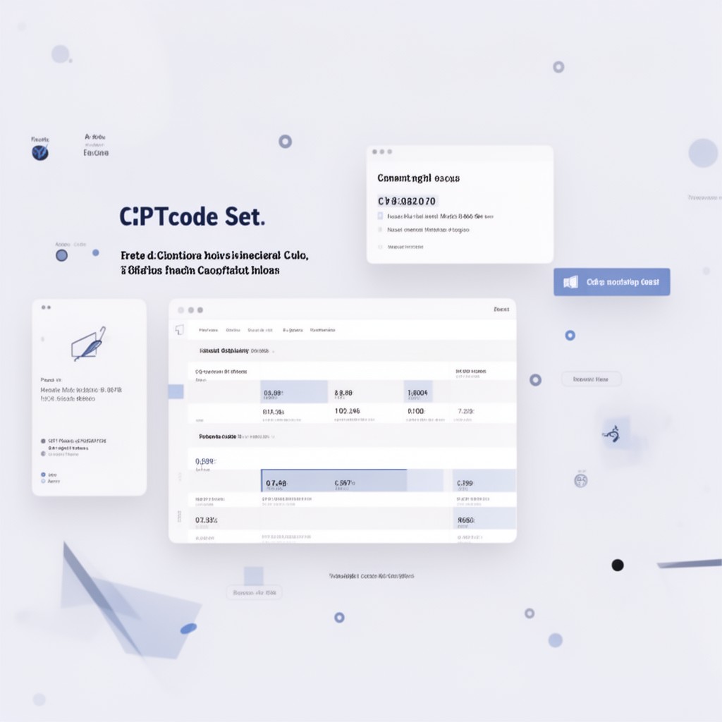 AI-generated illustration of CPT code set