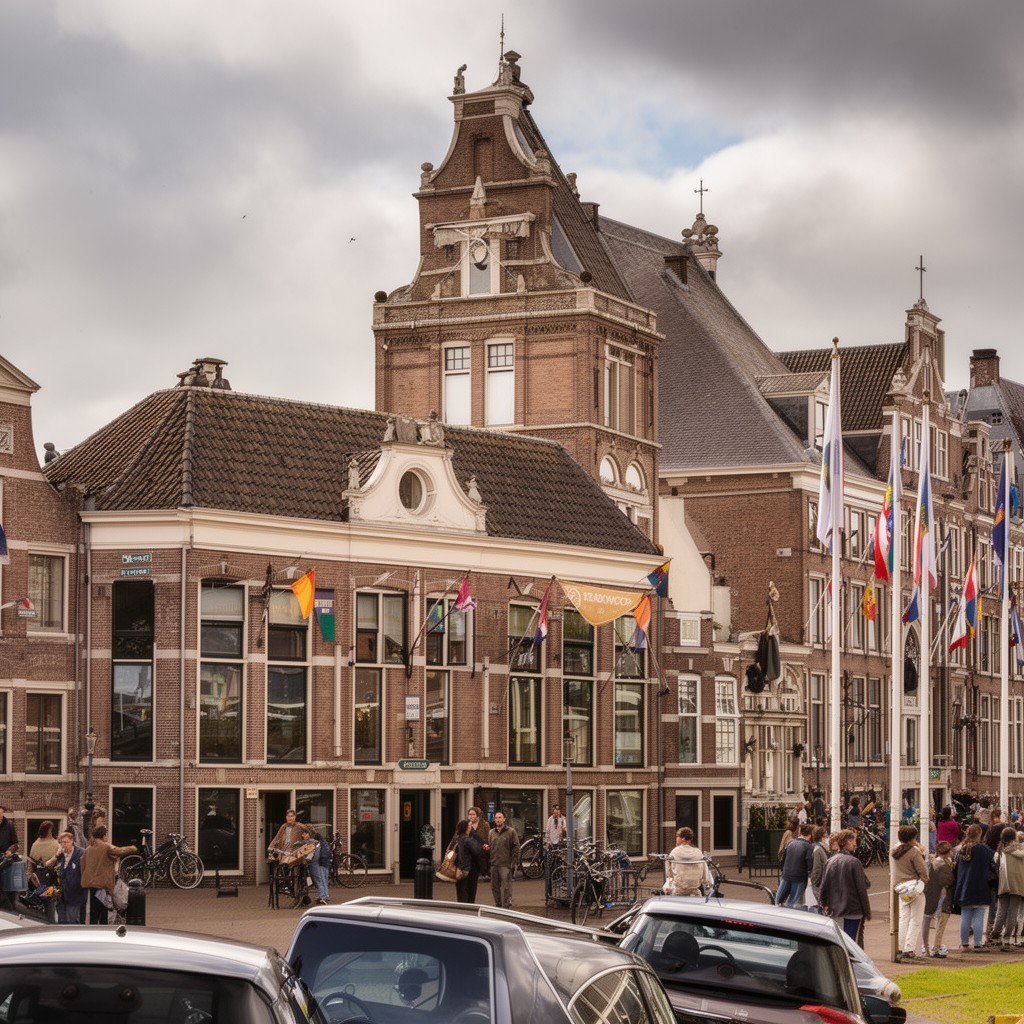 AI-generated illustration of The Hague
