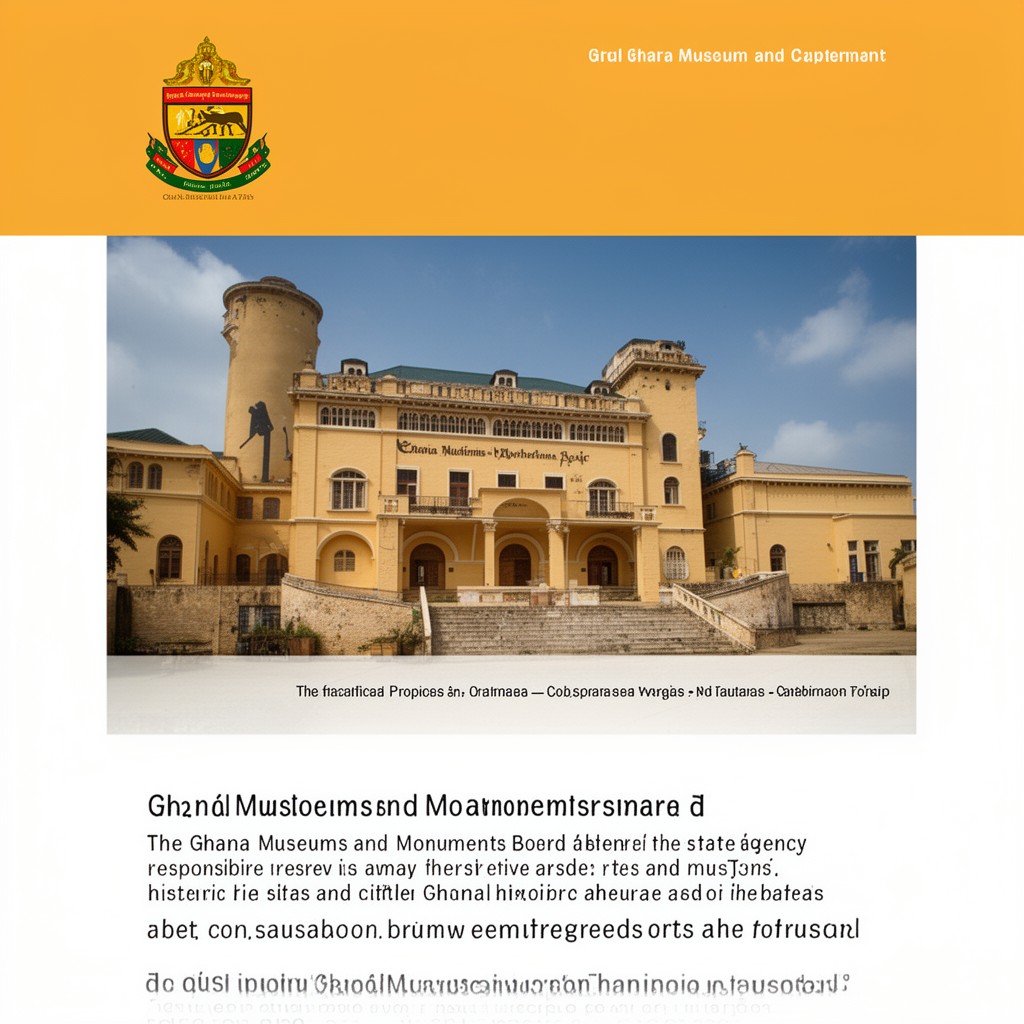 AI-generated illustration of Ghana Museums and Monuments Board