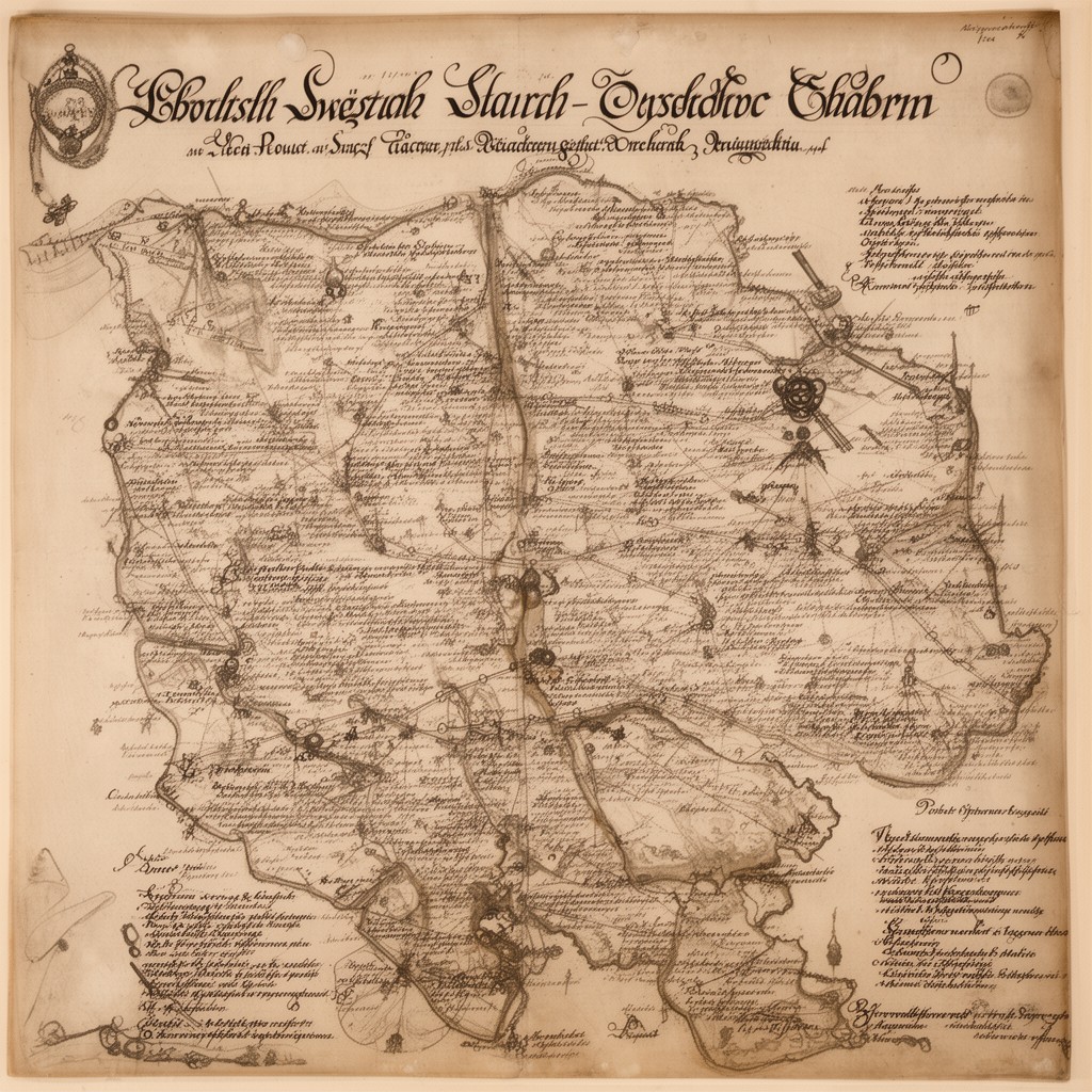 AI-generated illustration of Polish–Swedish wars