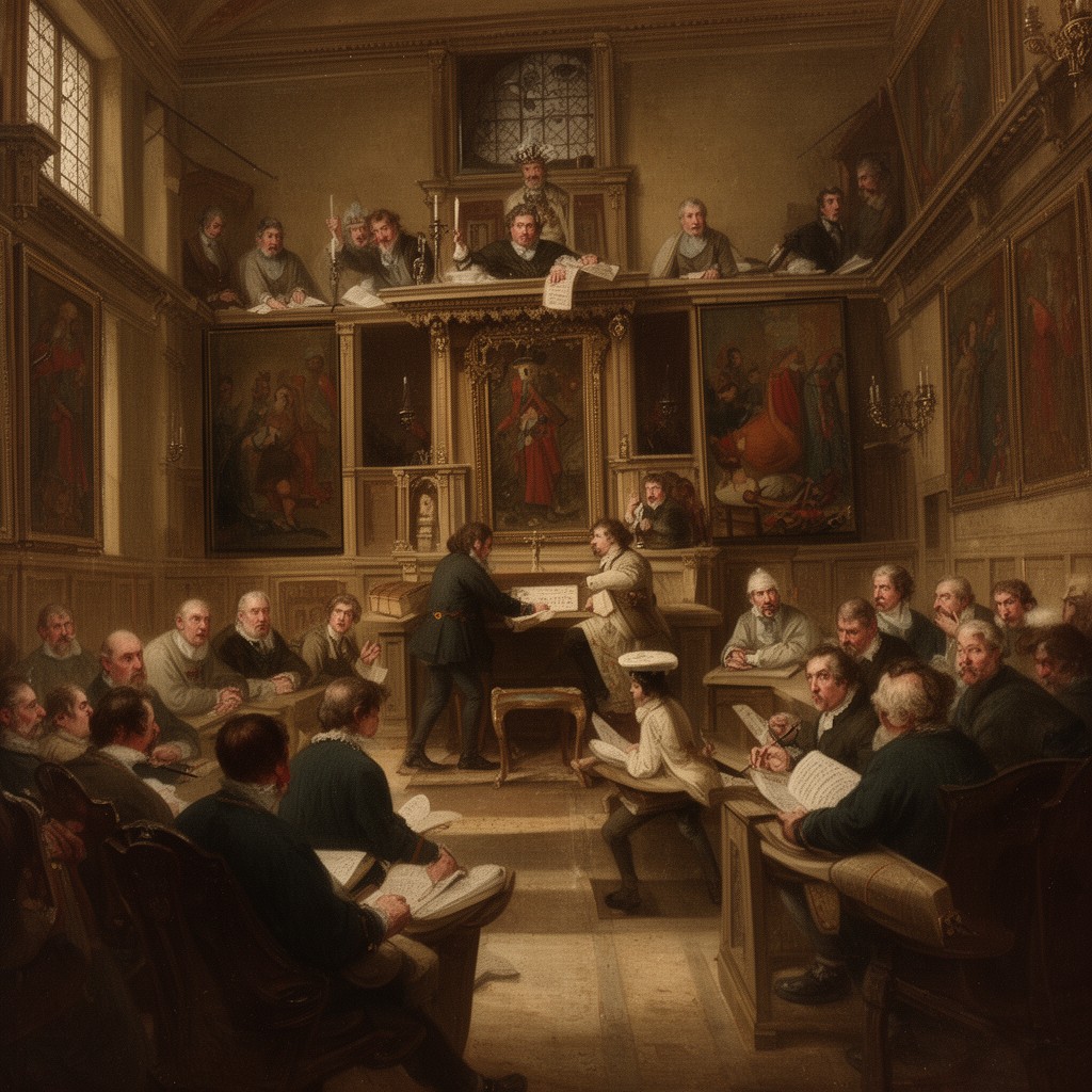 AI-generated illustration of Council of Troubles