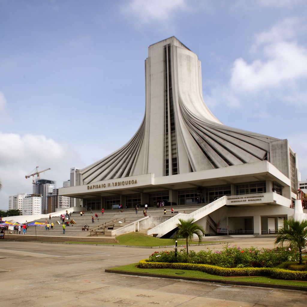 AI-generated illustration of Batasang Pambansa Complex