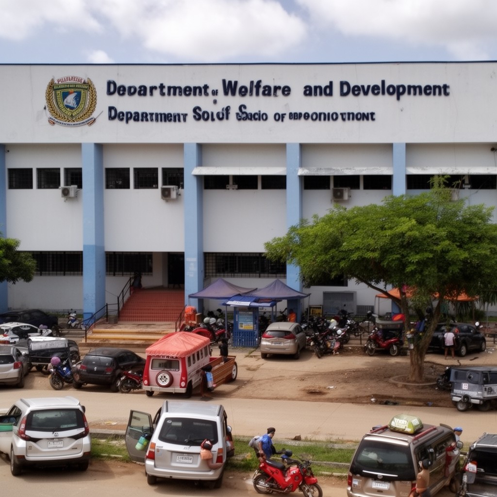 AI-generated illustration of Department of Social Welfare and Development