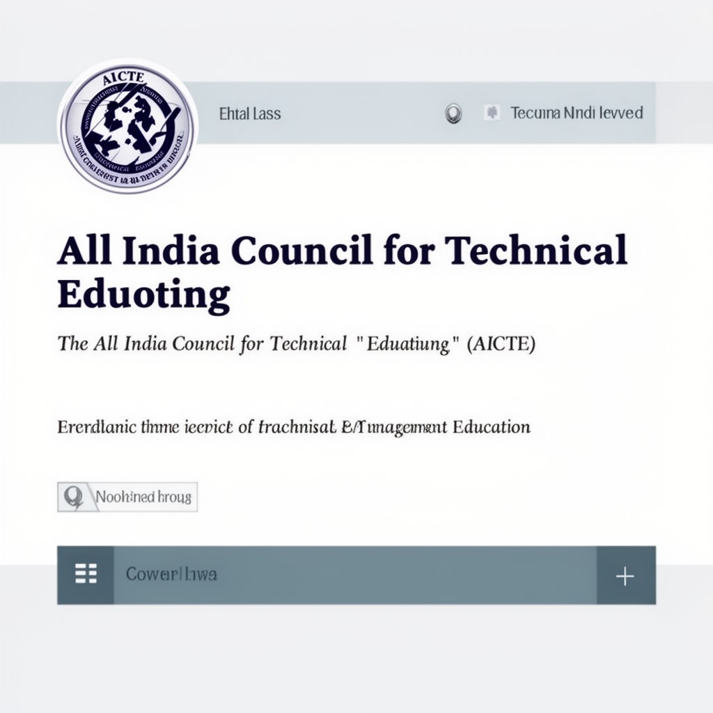 AI-generated illustration of All India Council for Technical Education