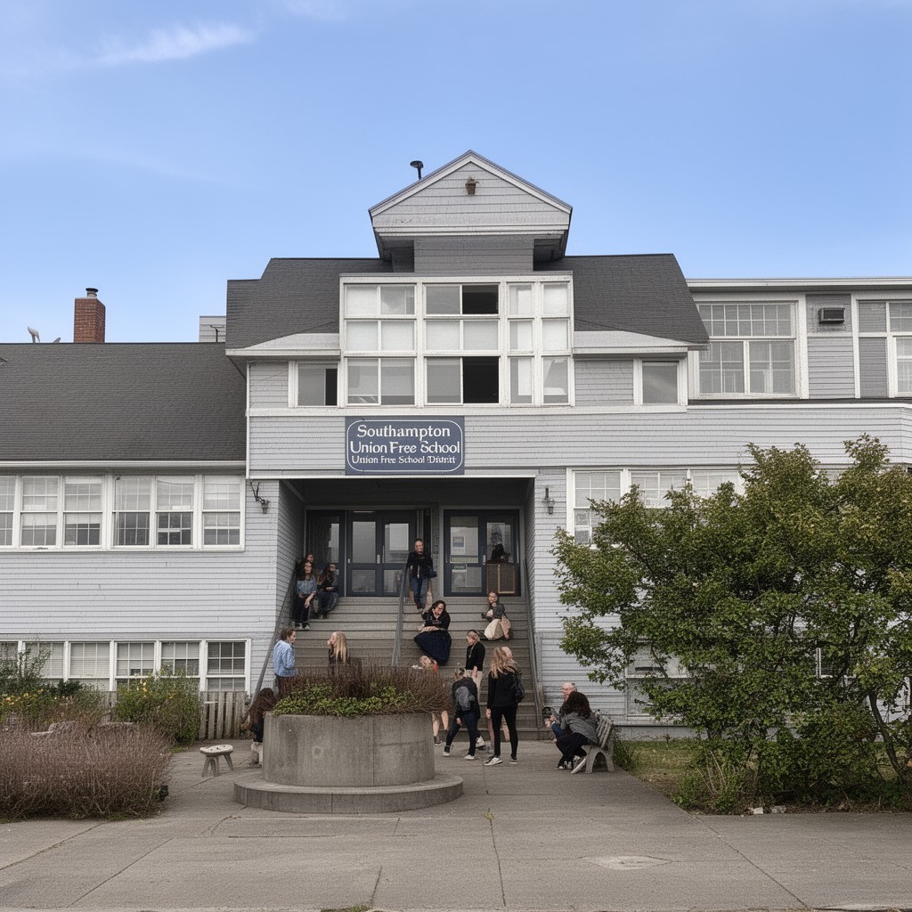 AI-generated illustration of Southampton Union Free School District