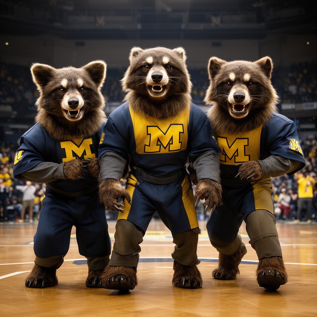 AI-generated illustration of Wolverines