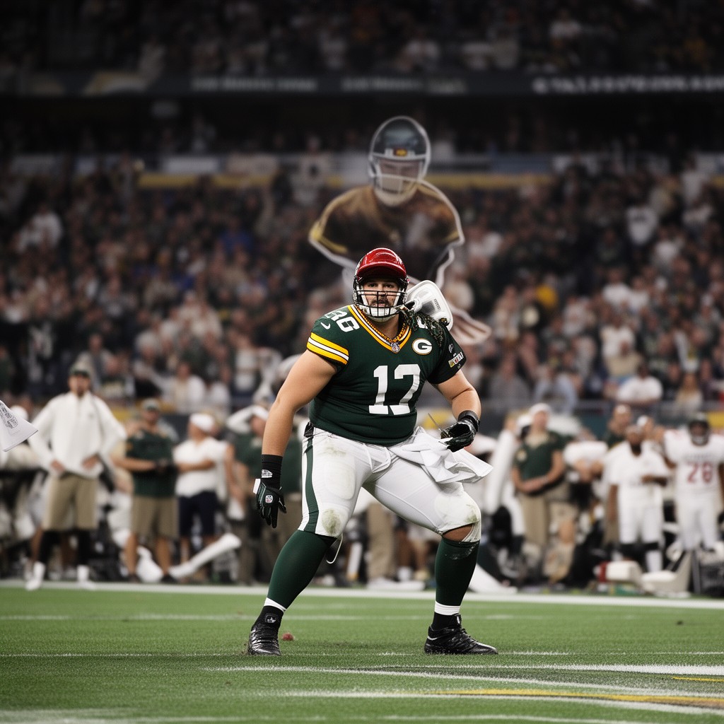 AI-generated illustration of David Bakhtiari