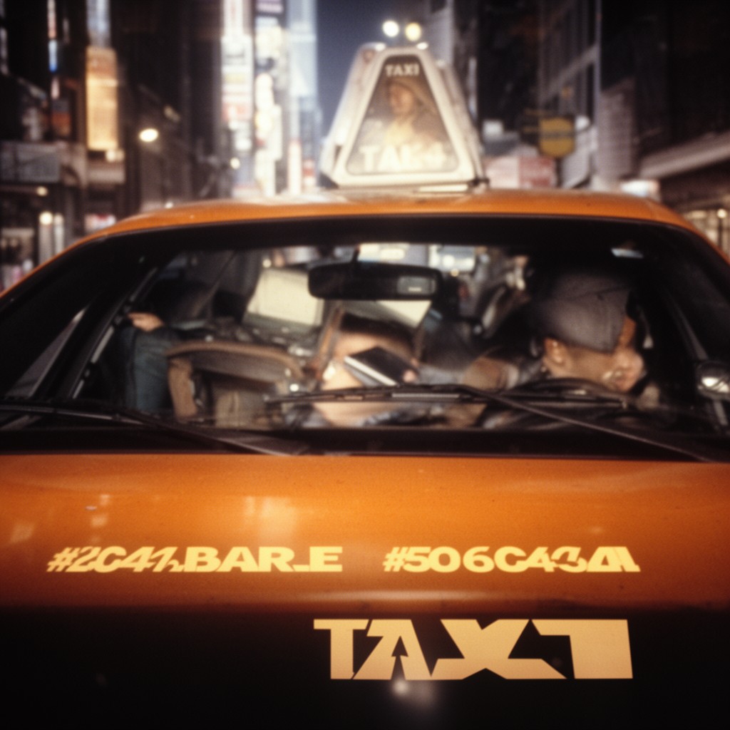 AI-generated illustration of Taxi (2004 film)