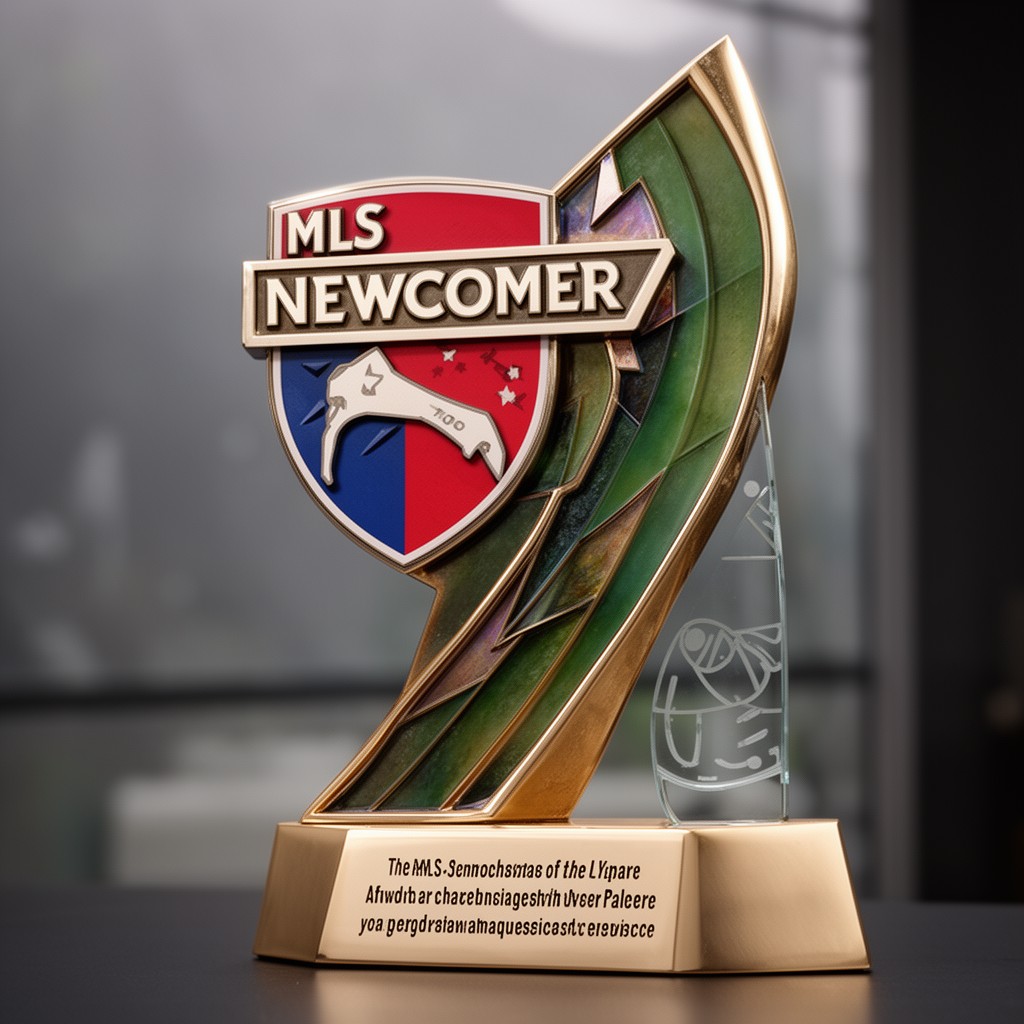 AI-generated illustration of MLS Newcomer of the Year Award