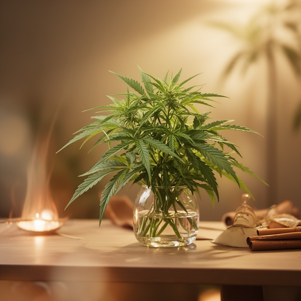 AI-generated illustration of CBD