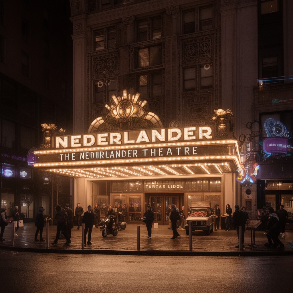 AI-generated illustration of Nederlander Theatre