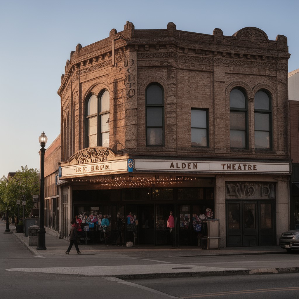 AI-generated illustration of Alden Theatre (historical holdings, various)