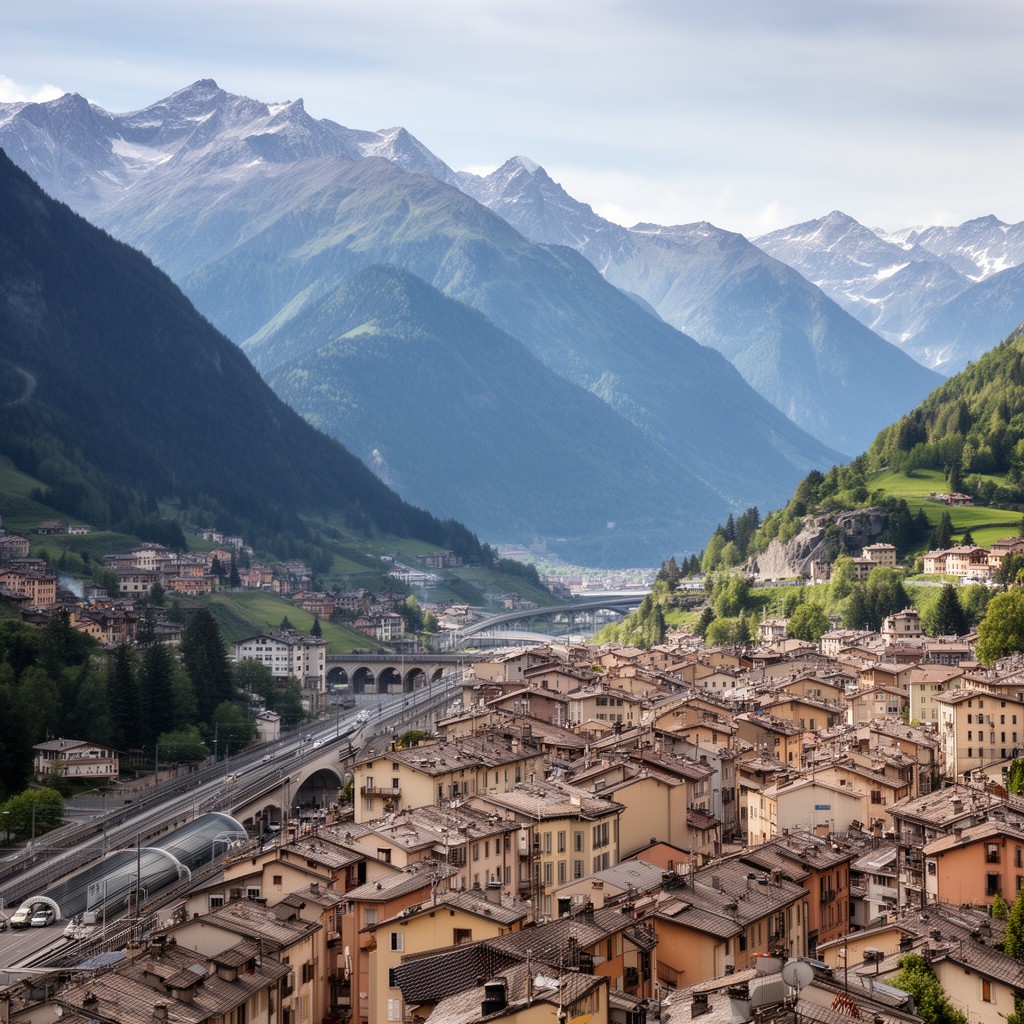 AI-generated illustration of Modane
