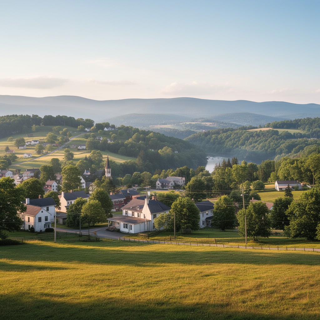 AI-generated illustration of Washington County, New York