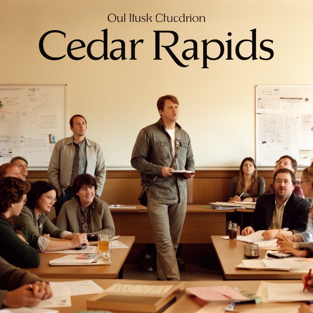 AI-generated illustration of Cedar Rapids