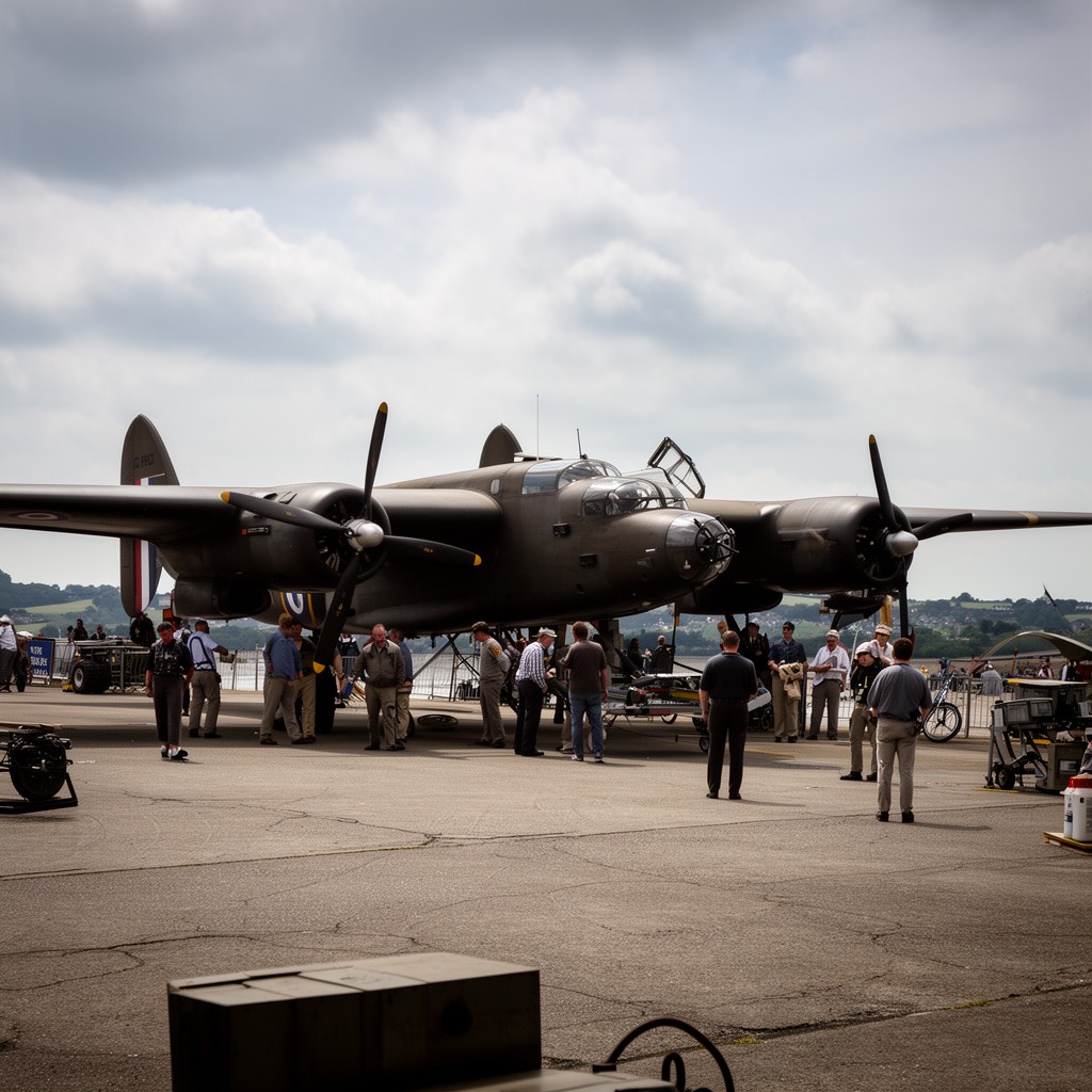 AI-generated illustration of Avro Manchester