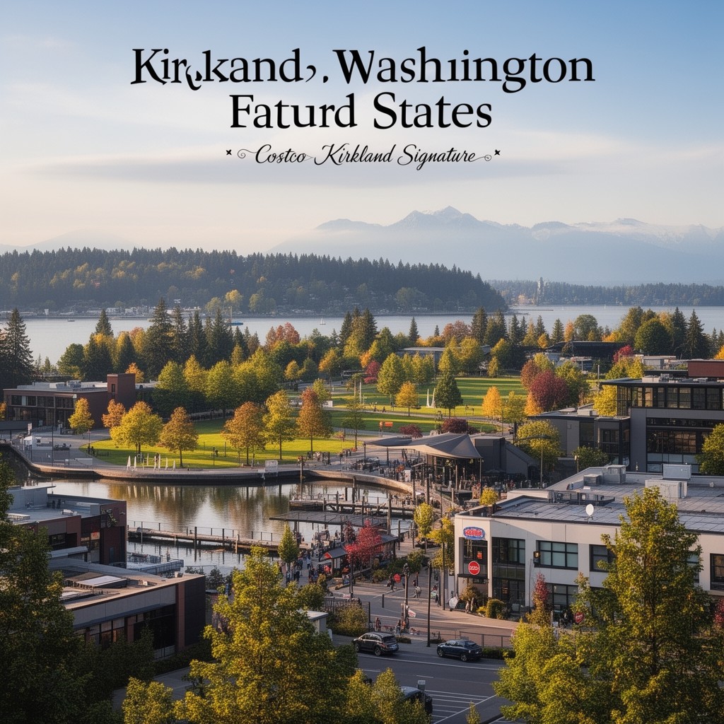 AI-generated illustration of Kirkland, Washington, United States