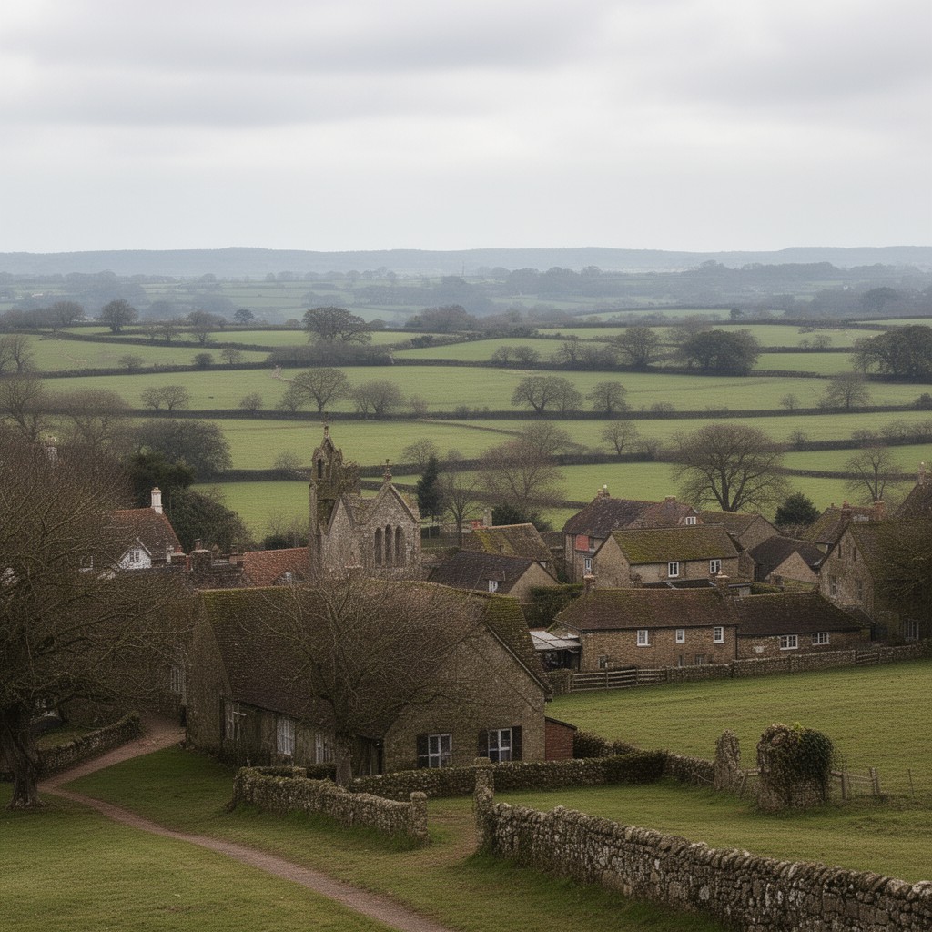AI-generated illustration of Narborough