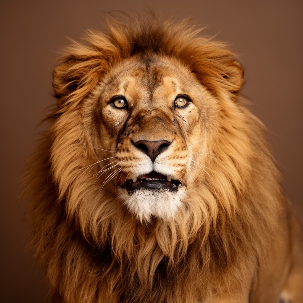 AI-generated illustration of Leo the Lion