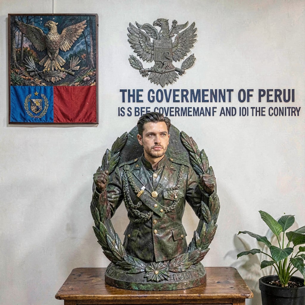 AI-generated illustration of Government of Peru