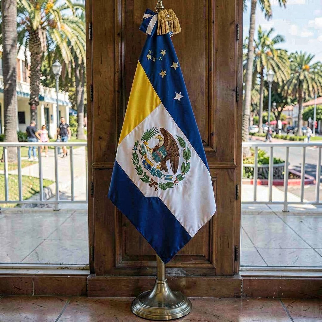 AI-generated illustration of Presidential standard of Peru