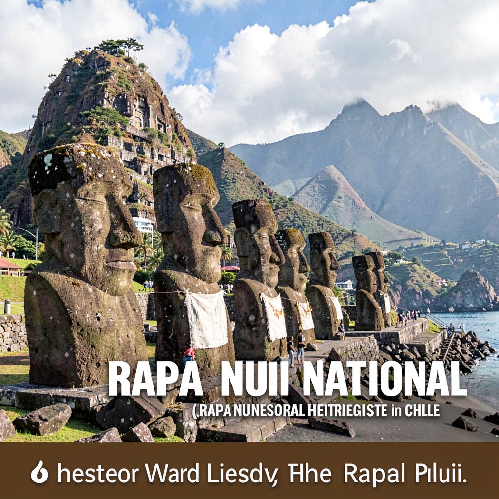 AI-generated illustration of Rapa Nui National Park