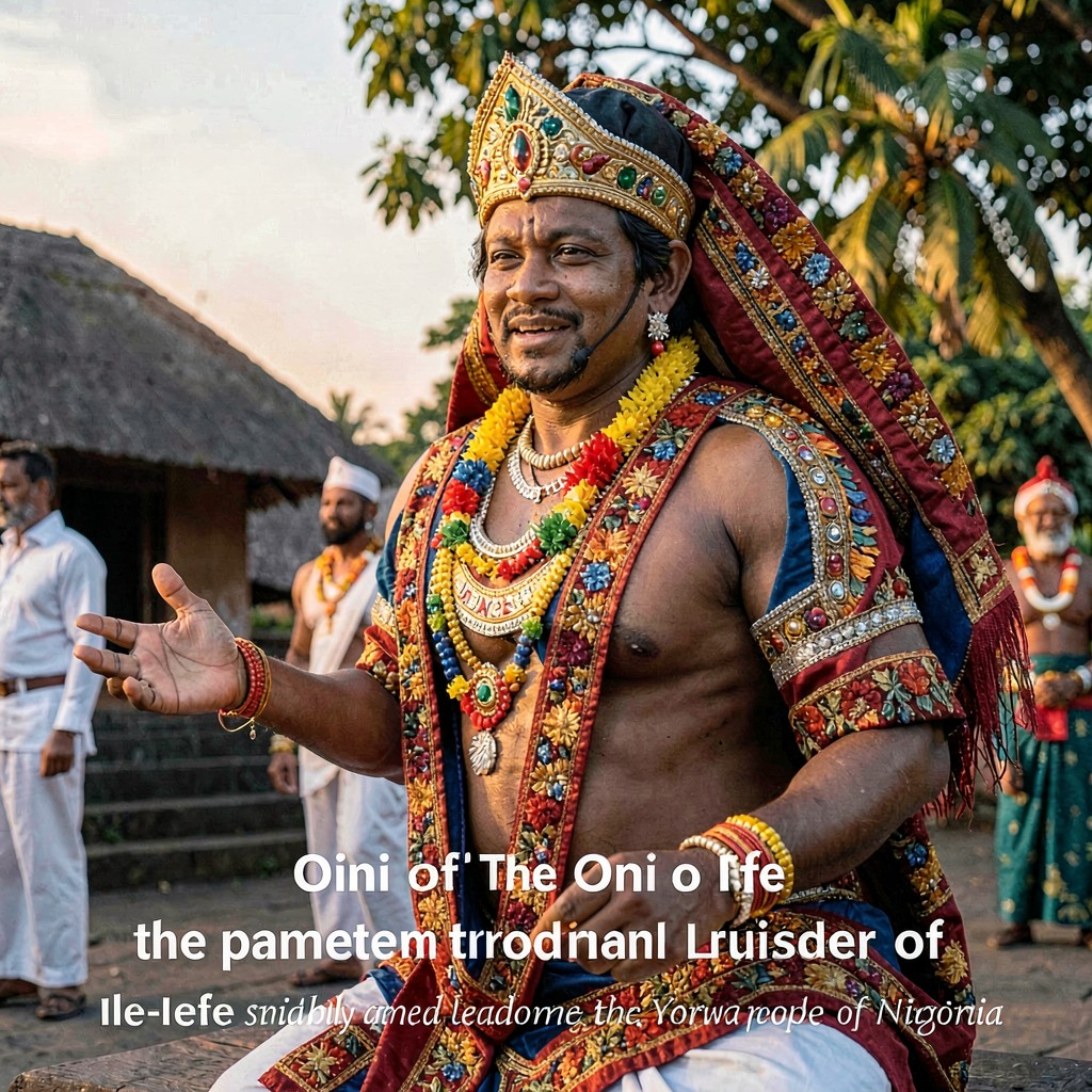AI-generated illustration of Ooni of Ife