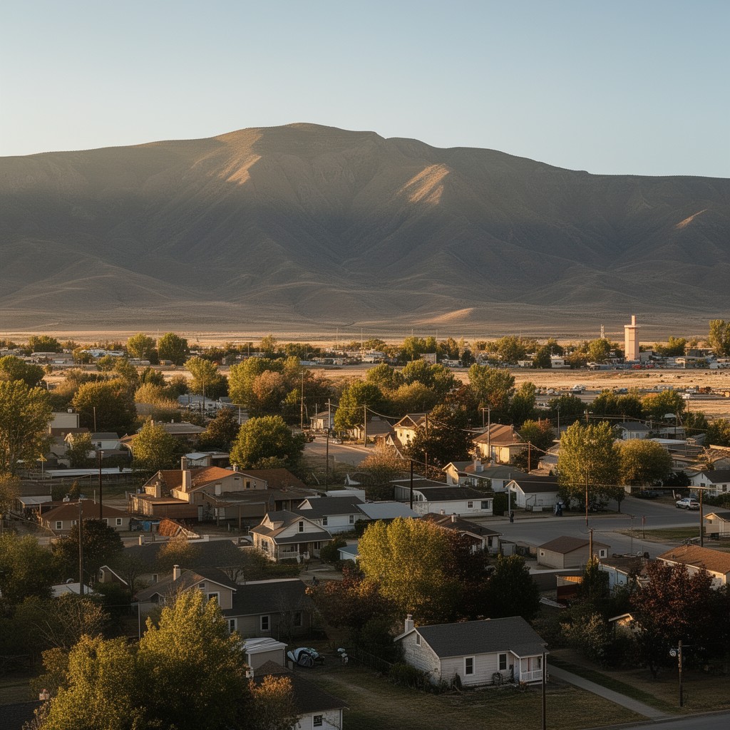 AI-generated illustration of Delta, Utah, United States