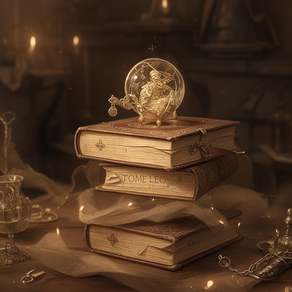 AI-generated illustration of Tome of Leo