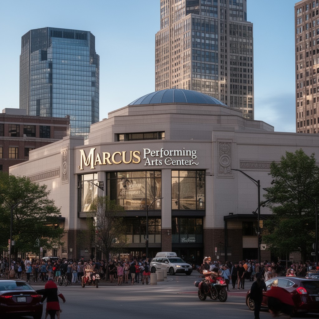 AI-generated illustration of Marcus Performing Arts Center