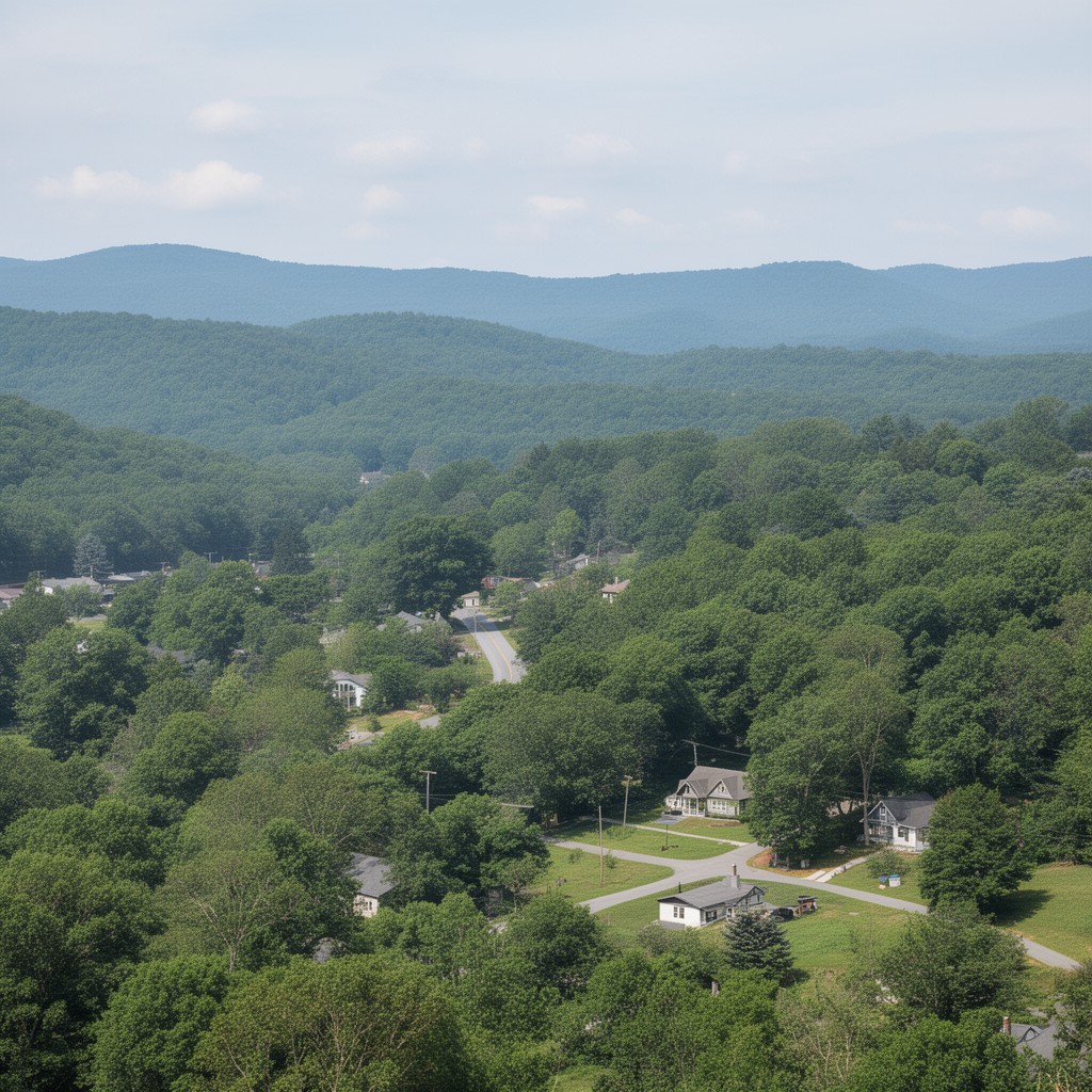 AI-generated illustration of Eastern Panhandle of West Virginia