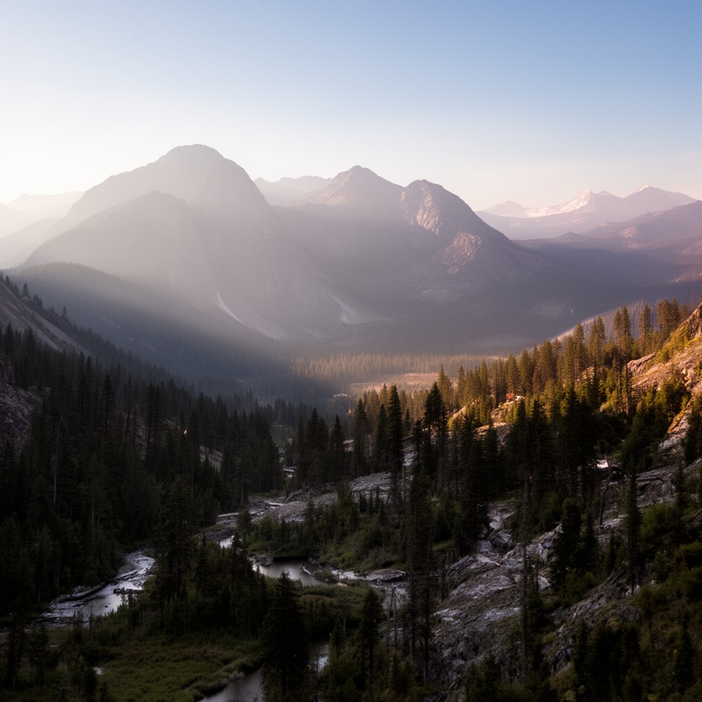 AI-generated illustration of U.S. National Park