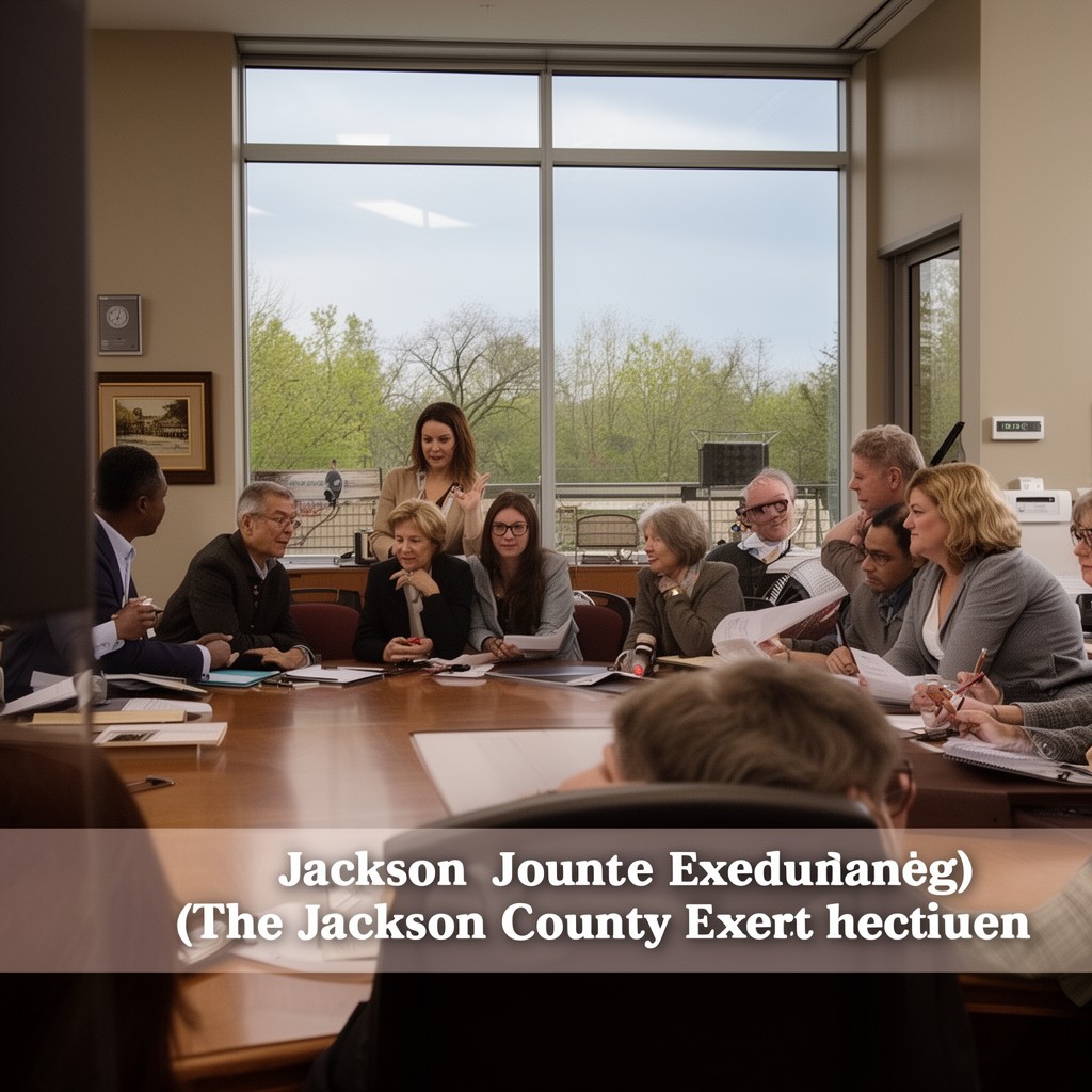 AI-generated illustration of Jackson County Executive