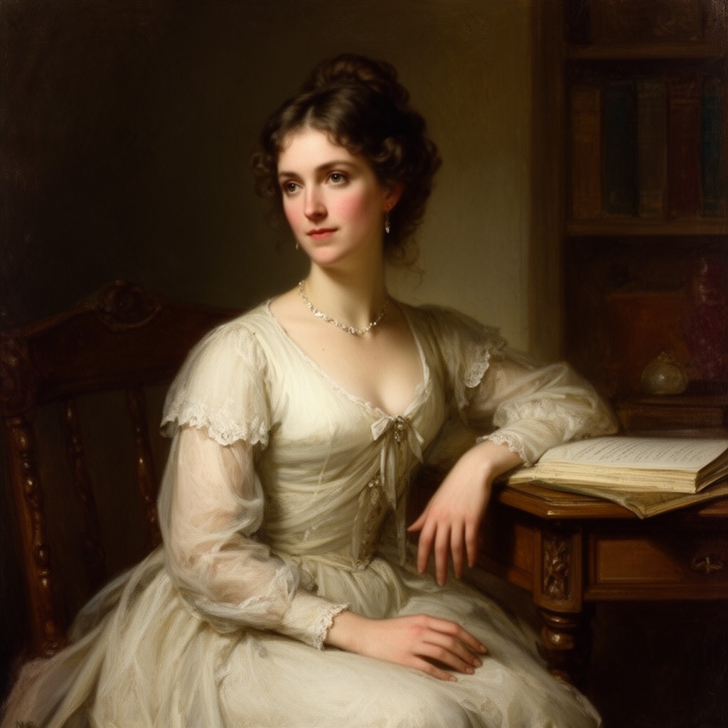 AI-generated illustration of Frances Appleton