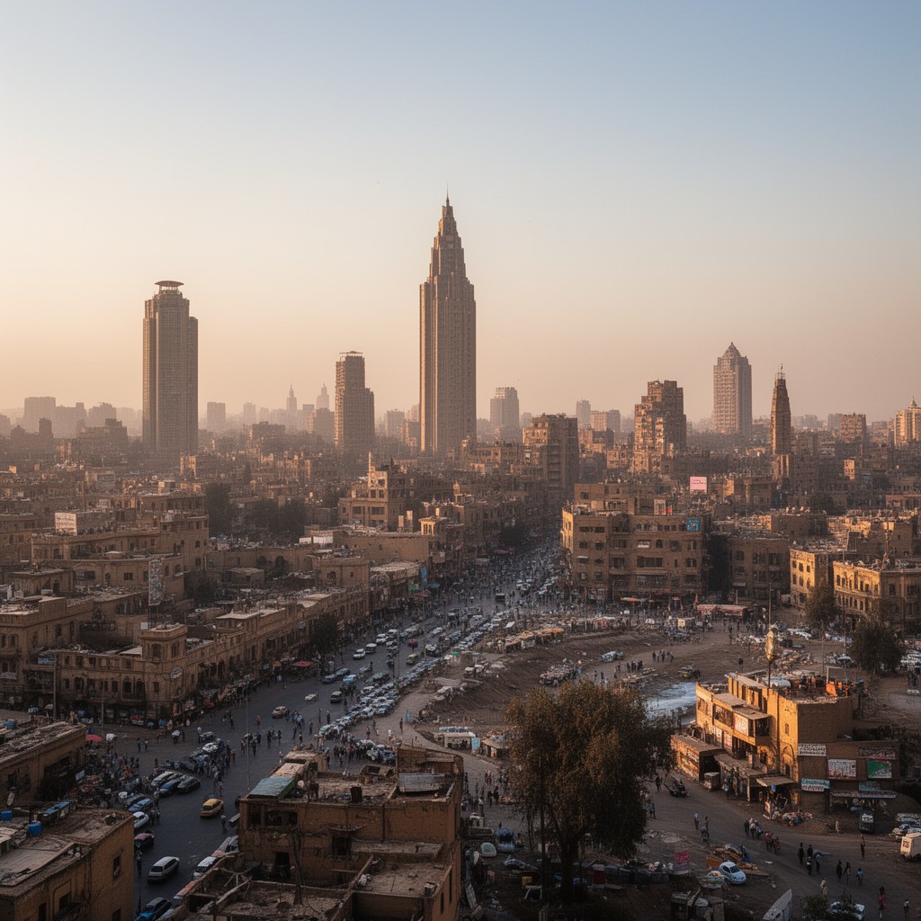 AI-generated illustration of Cairo Governorate