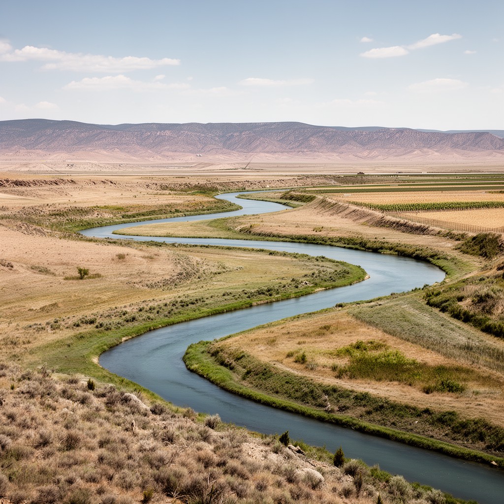AI-generated illustration of Sevier River