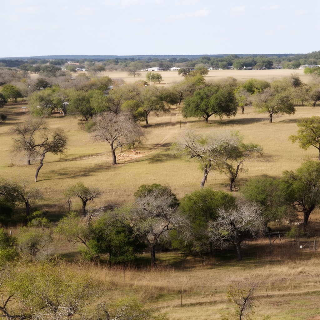 AI-generated illustration of Hunt County, Texas
