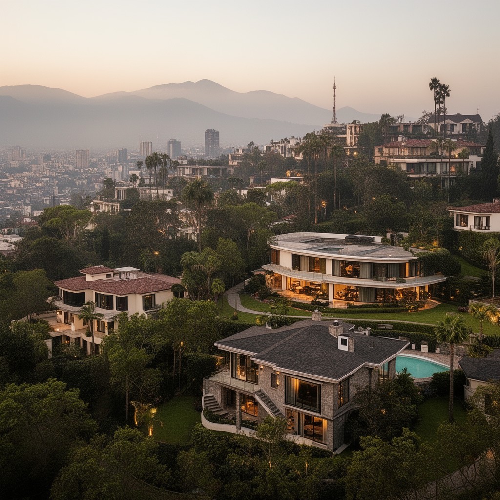 AI-generated illustration of Lomas de Chapultepec