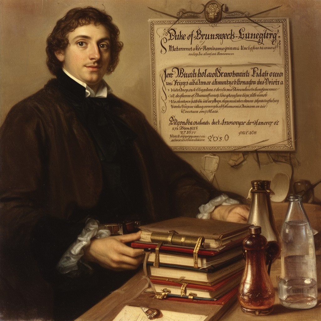 AI-generated illustration of Duke of Brunswick-Lüneburg