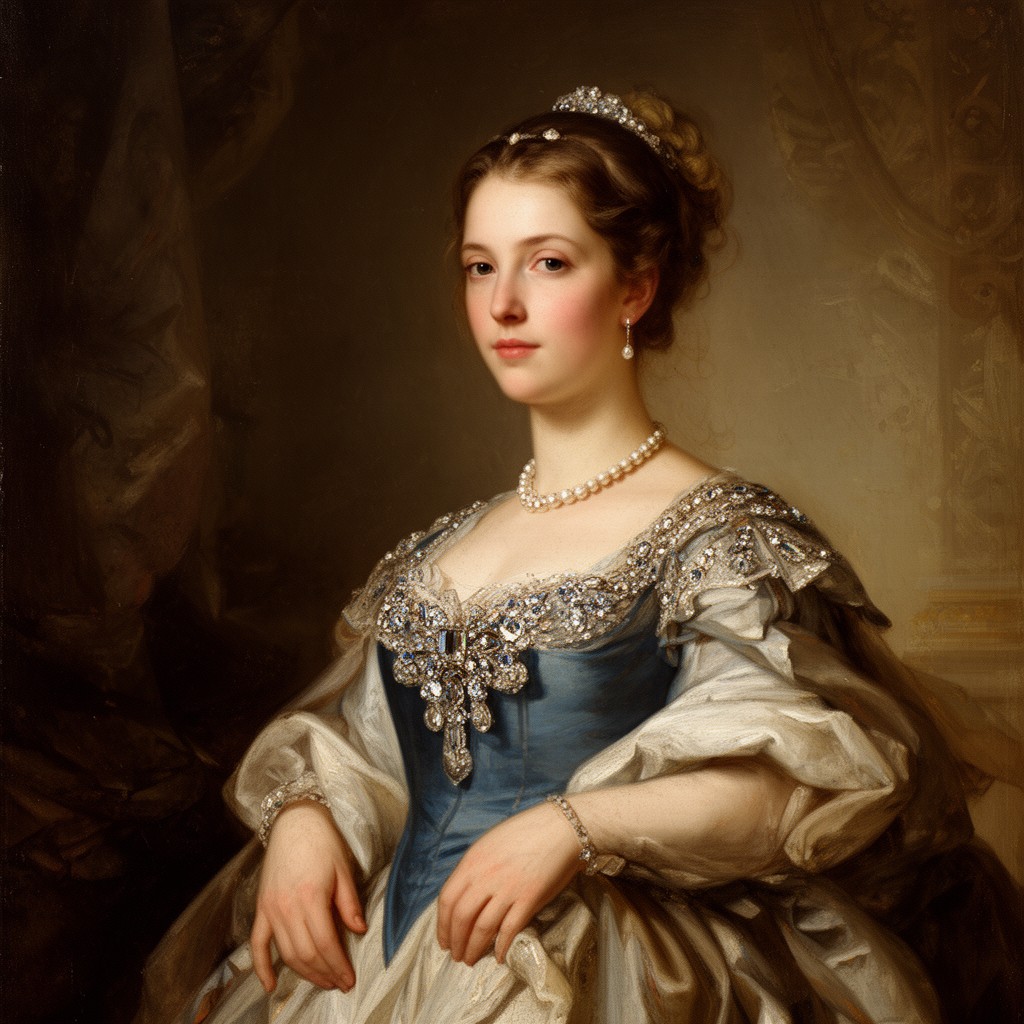 AI-generated illustration of Anna Petrovna