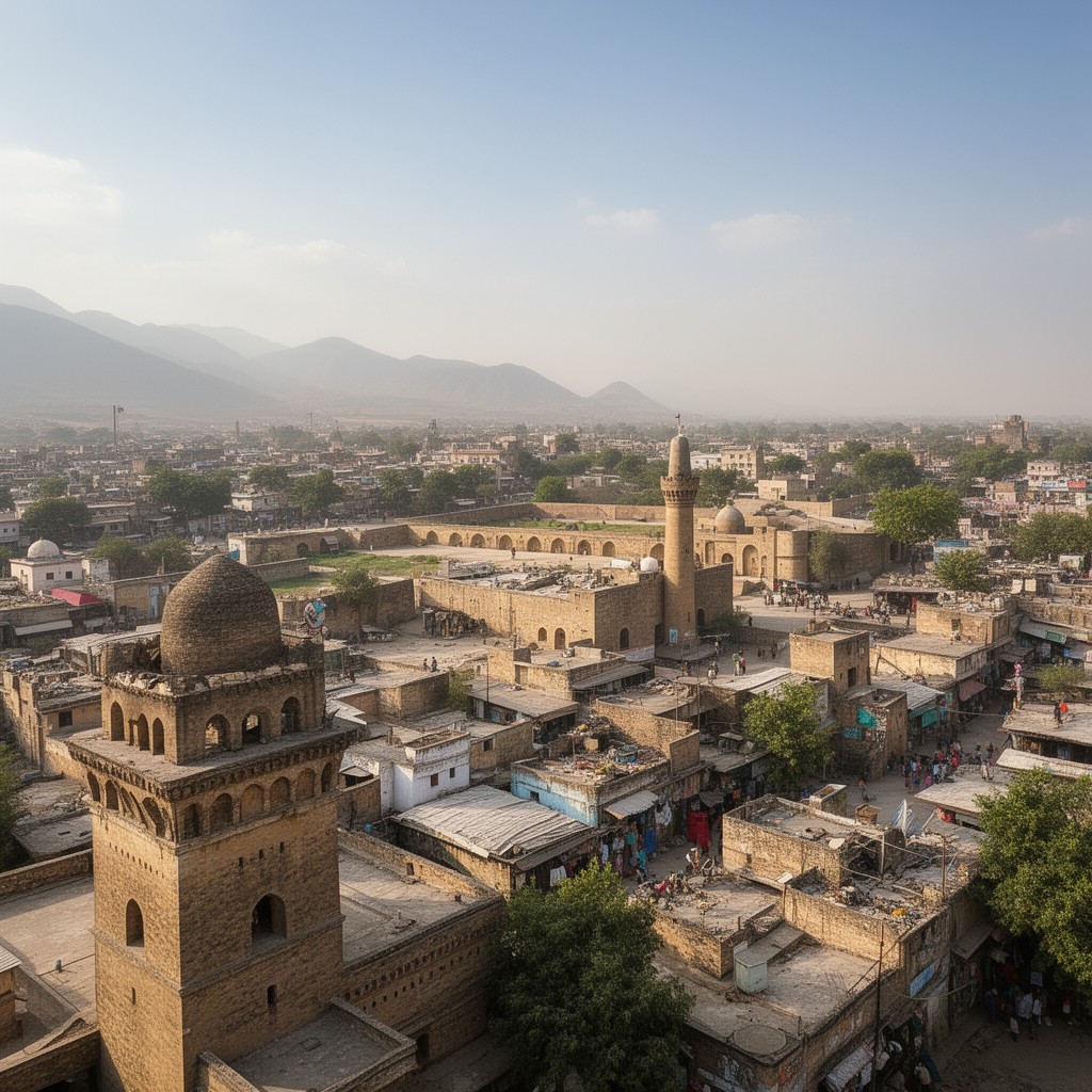 AI-generated illustration of Kohat