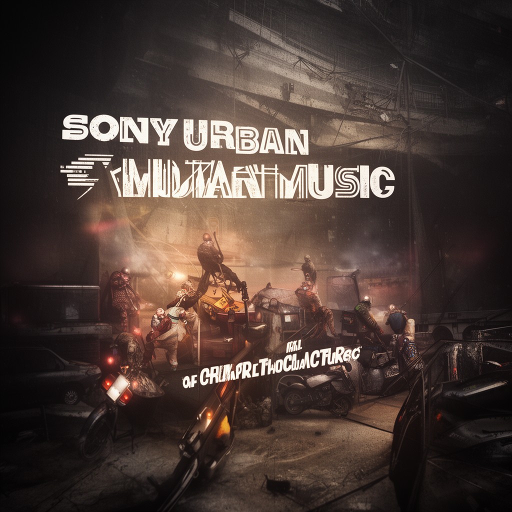 AI-generated illustration of Sony Urban Music