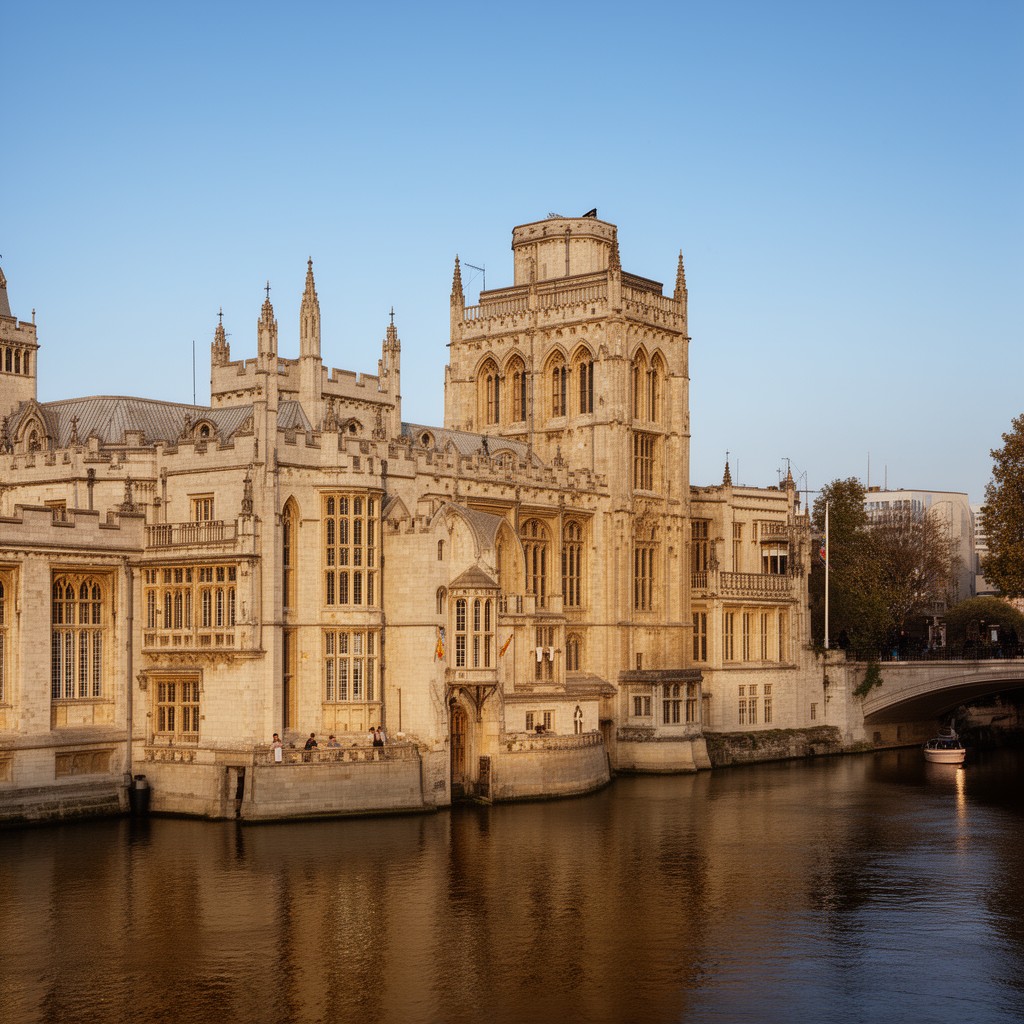 AI-generated illustration of Lambeth Palace